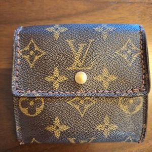 Authentic vintage revamped Louis Vuitton wallet